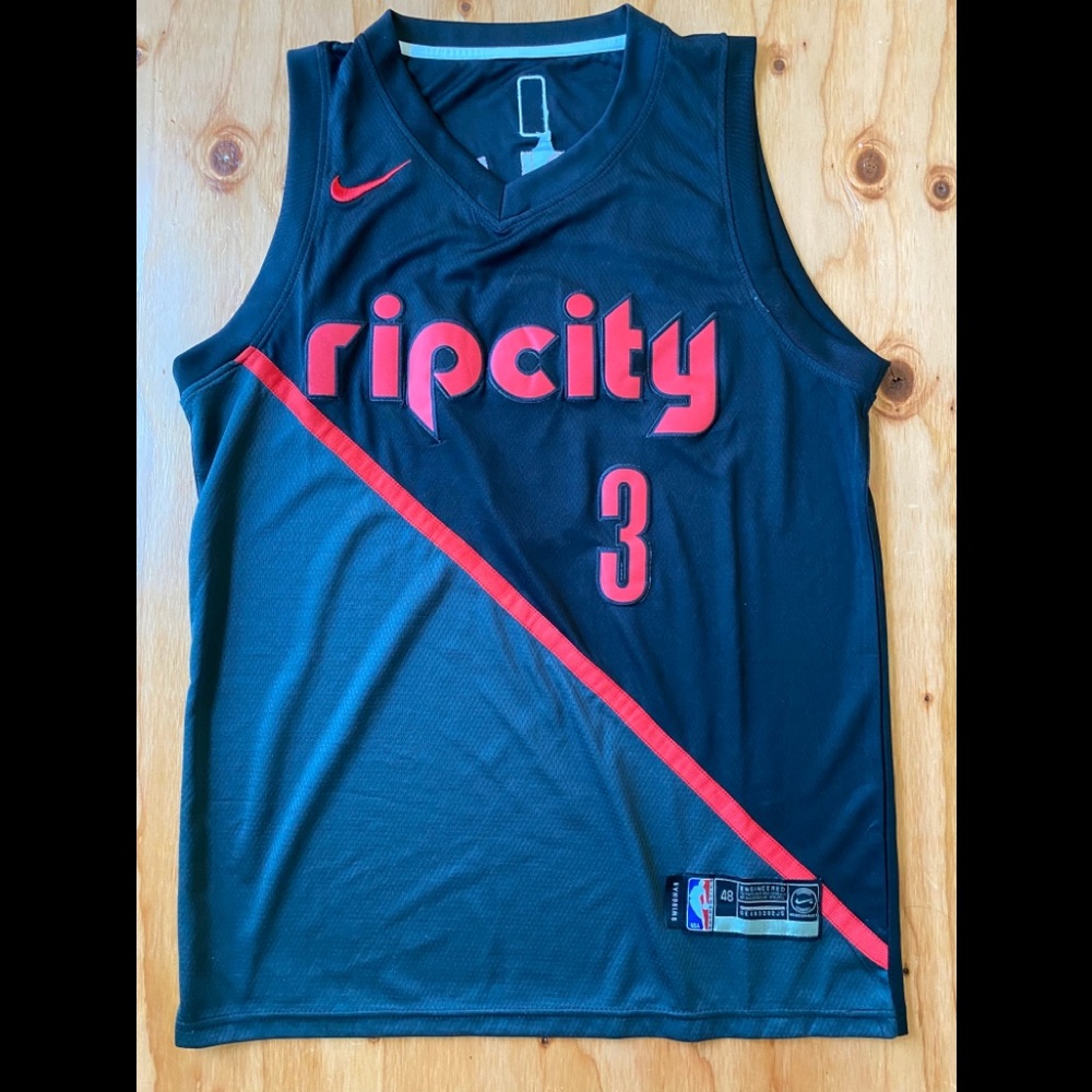 CJ McCullum Portand Trailblazers Jersey